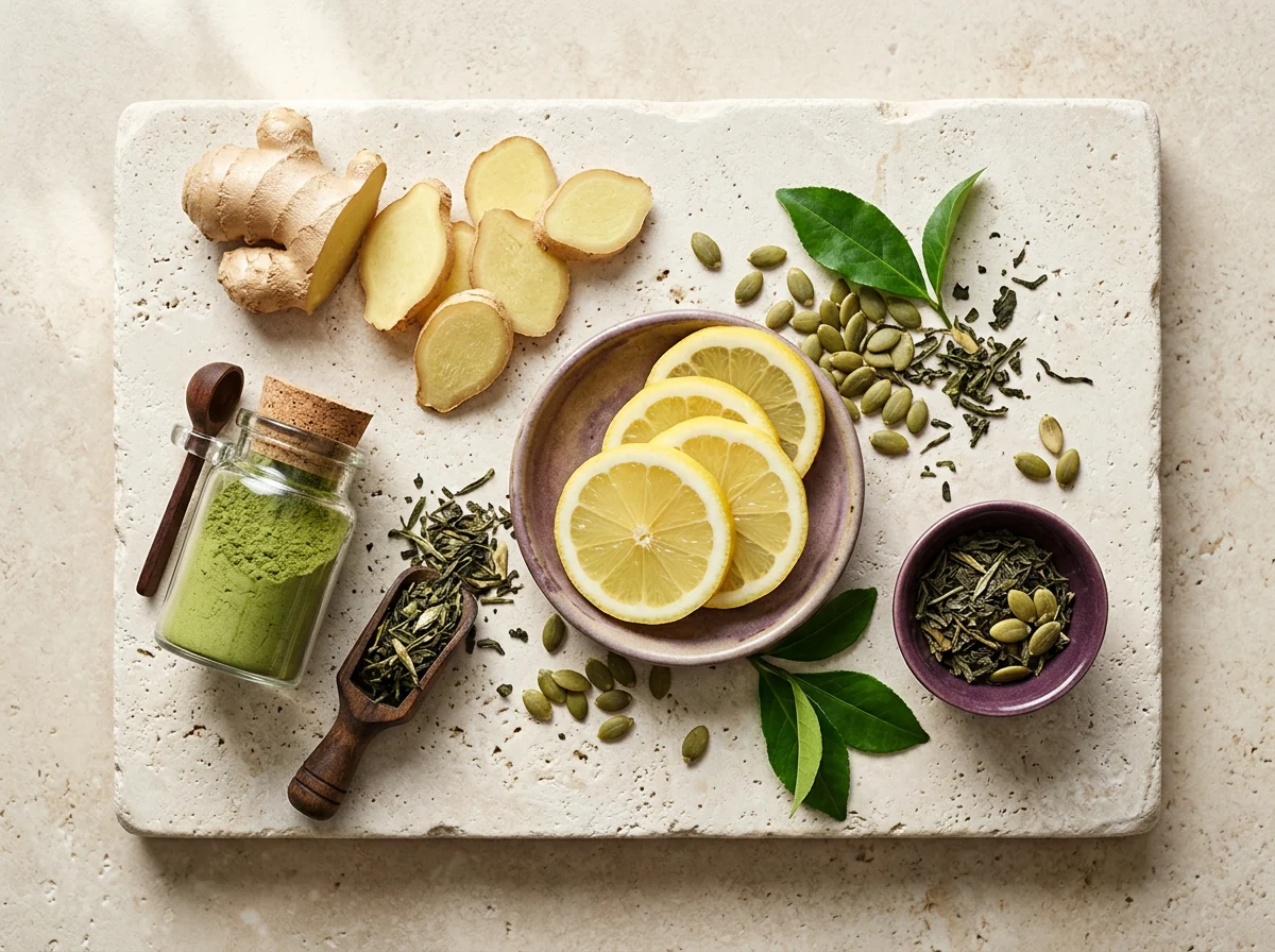 Botanische ingrediënten en plantenextracten voor dagelijks gebruik